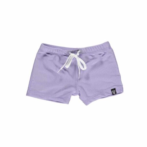 Beach & Bandits Lavender Ribbed swimshort