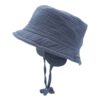 Zonnehoedje bucket hat muslin denim