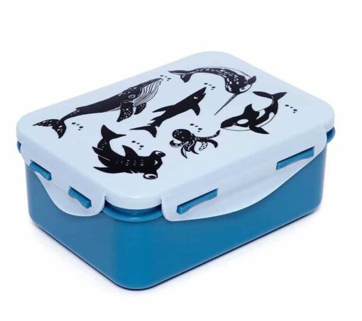 Petit Monkey Lunchbox sea animals