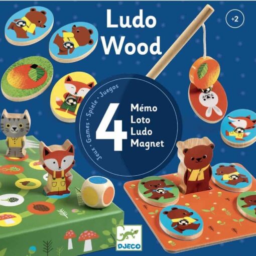 Djeco Spel Ludo Wood