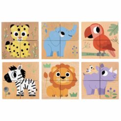 Djeco Blokpuzzel Wild & Co