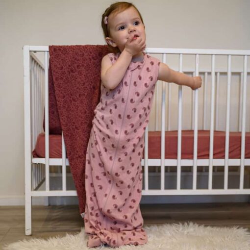 Lodger zomerslaapzak Sensitive roze - Afbeelding 2