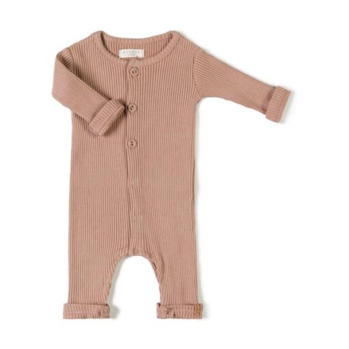 Nixnut Rib onesie Lychee