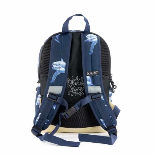 Pick & Pack Shark Backpack Navy M