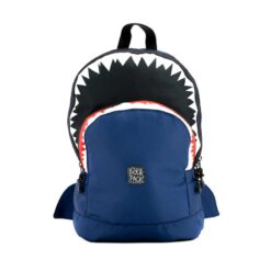 Pick & Pack Shark Shape Backpack Navy M