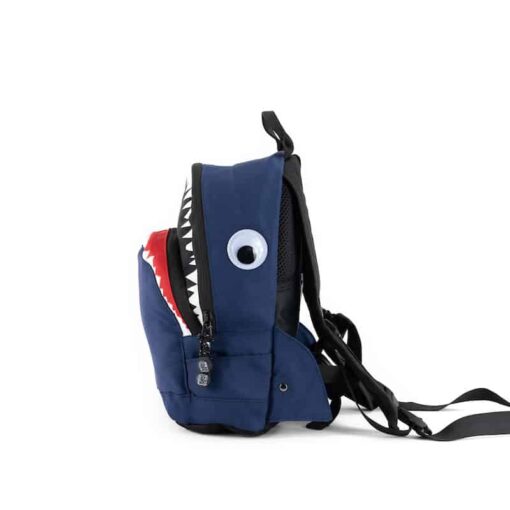 Pick & Pack Shark Shape Backpack Navy S - Afbeelding 2