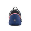 Pick & Pack Shark Shape Backpack Navy S