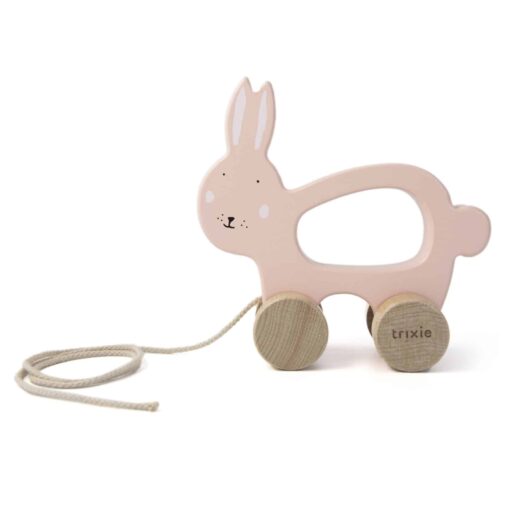 Trixie Houten trekspeeltje Mrs. Rabbit