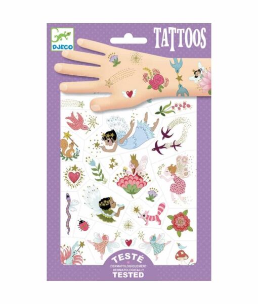 Djeco Tattoos Fairy Friends