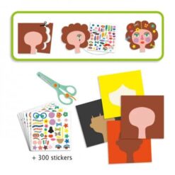 Djeco Stickers Knutselset Kapper