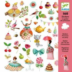 Djeco Stickers Prinsessen Theekransje Tea Party