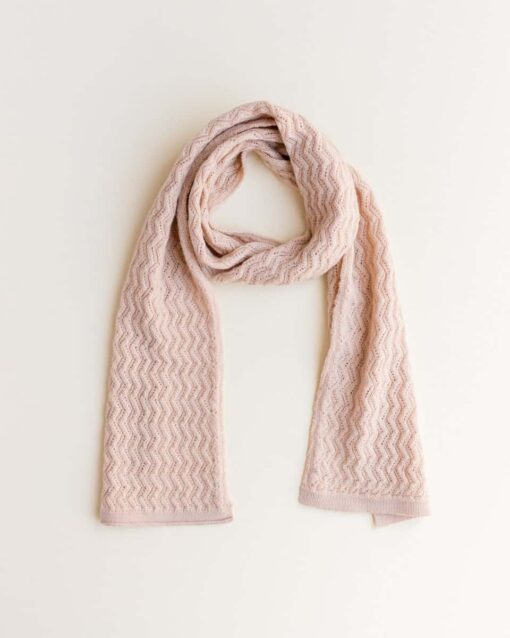 hvid Scarf Fredrik Apricot