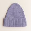 hvid Beanie Fonzie Lilac