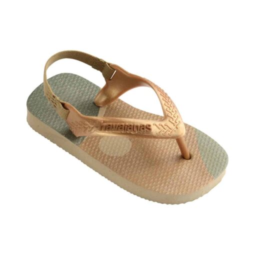 Havaianas Baby Palette Glow Sand Grey Golden - Afbeelding 2