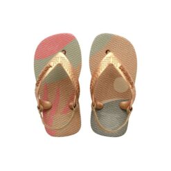 Havaianas Baby Palette Glow Sand Grey Golden