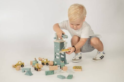 Label Label Houten bouwplaats - Afbeelding 3