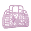 Sun Jellies Retro Basket Mini Lilac