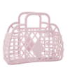 Sun Jellies Retro Basket Mini Pink