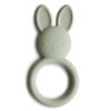 Mushie Teether Bunny sage