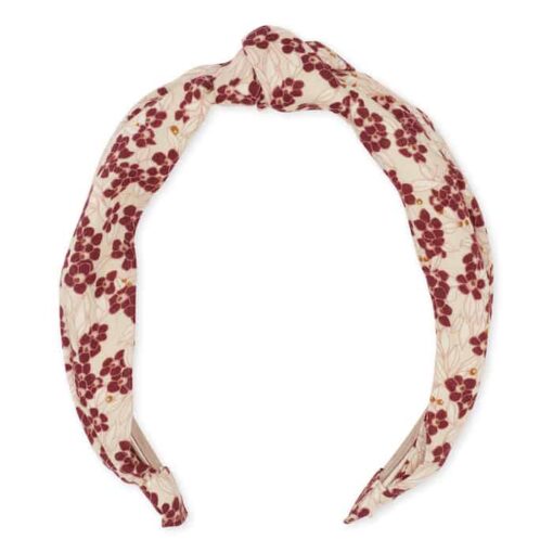 Konges Slojd Hairbrace Winter Leaves Dark Red