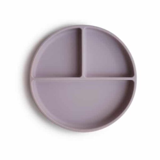 Mushie Siliconen Bord Soft Lilac