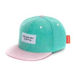 Hello Hossy cap Suede Green Blue