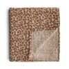 Mushie Swaddle Leopard