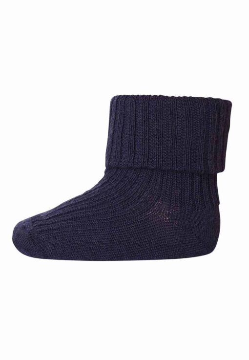 mp denmark babysokje wol Dark Navy 589 - 66