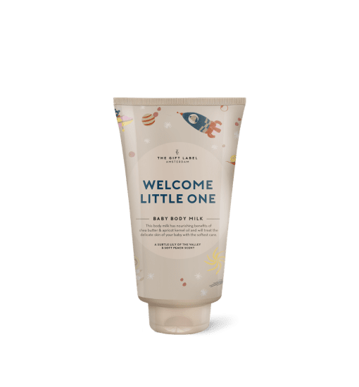 The Gift Label Baby Body milk Welcome Little One