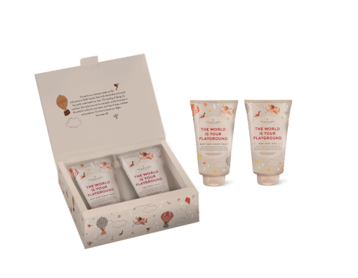 The Gift Label Gift Box Baby The World Is Your Playground