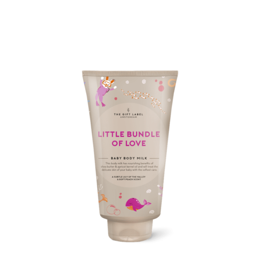 The Gift Label Baby Body milk Little Bundle of Love - Girls