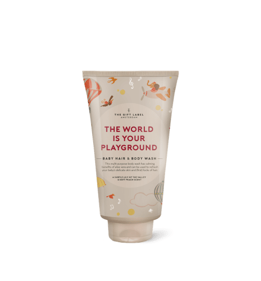 The Gift Label Baby Hair & Bodywash The World Is Your Playground