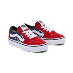 vans sk8 low reflect flame multi