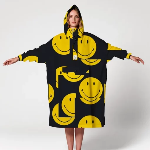 Rainkiss Rain Poncho all smiles adult