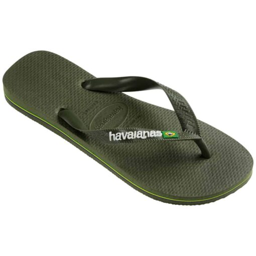 Havaianas Kids Brasil Logo Green