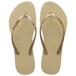 Havaianas Kids Slim Glitter Sand Grey