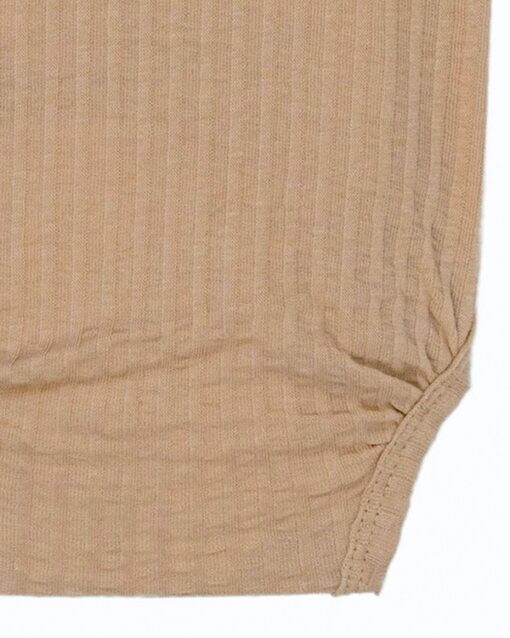 Lodger Romper Seersucker Beige lange mouw - Afbeelding 2