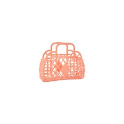 Sun Jellies Retro Basket Mini Peach