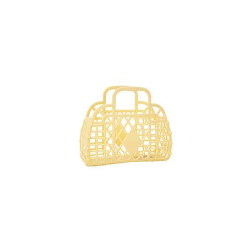 Sun Jellies Retro Basket Mini Yellow