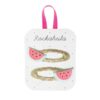 Rockahula Little Watermelon Glitter Clips