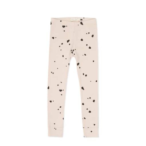 Phil & Phae Rib leggings fragments warm cream