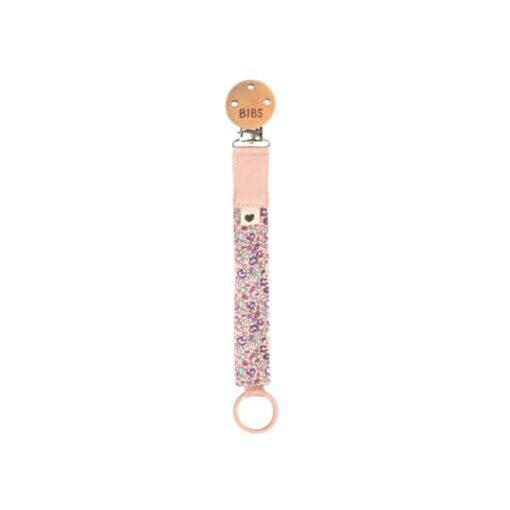 Bibs Pacifier Clip Eloise Blush