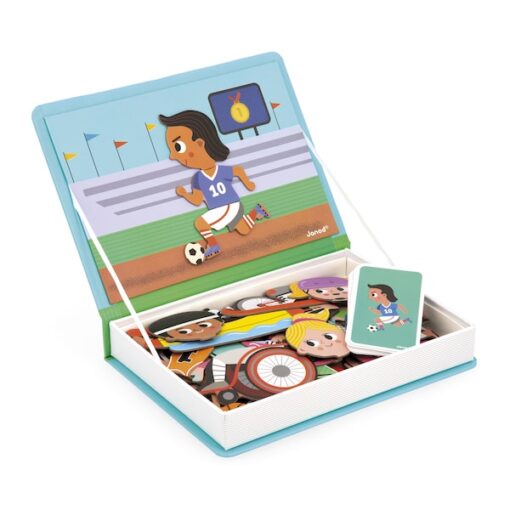 Janod Magnetibook Sporten