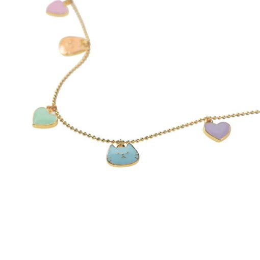 Calico Sun Zoey Necklace Cat Love - Afbeelding 2