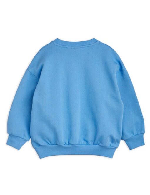 Mini Rodini Bloodhound chenille sweatshirt Blue