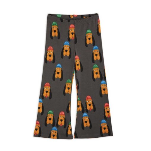 Mini Rodini Bloodhound aop flared trousers