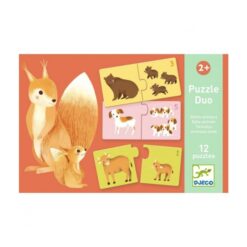 Djeco Duo Puzzel baby dieren DJ08197