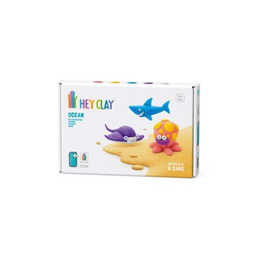 Hey Clay! Kleiset Ocean- Shark, Octopus, Stingray