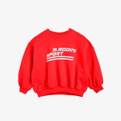 Mini Rodini M Rodini sport sweatshirt Red
