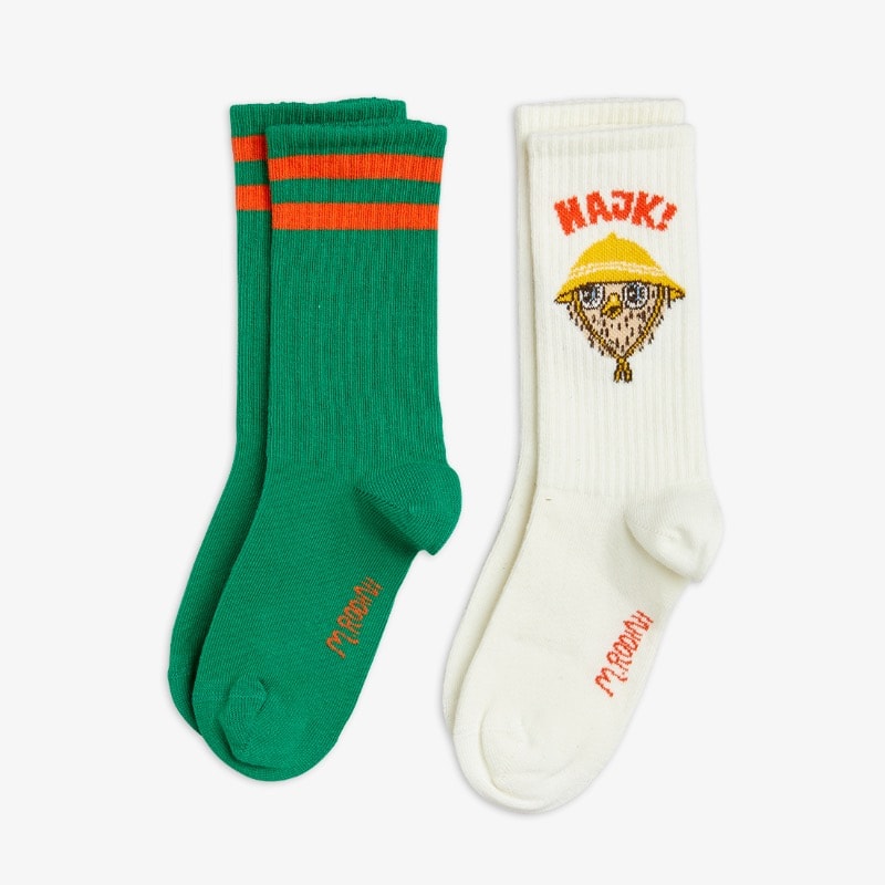 Mini Rodini Hike 2-pack socks